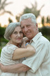 © aletia2011 - Happy elderly couple embracing