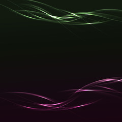 Wall Mural - Mystery futuristic dark swoosh wave background