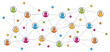 Soziales Netzwerk / Vektor, farbig, freigestellt
