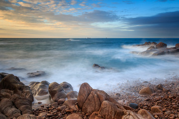 Wall Mural - Sunset at Cobo