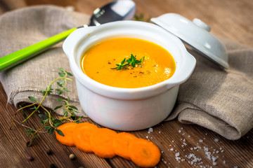 Poster - Carrot soup