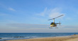 strand helikopter ostsee himmel