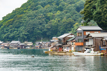 Canvas Print - Ine-cho in Kyoto of Japan