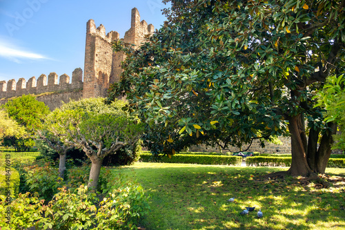 Fotografie, Obraz park of the carrarese castle of Este , Padua province, Italy