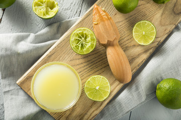 Raw Organic Yellow Lime Juice