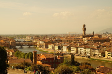 Annsichten von Florenz / Italien