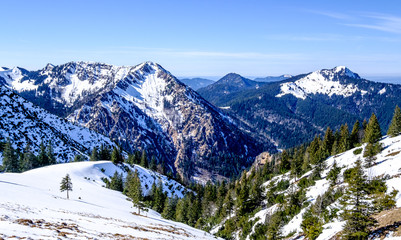 Canvas Print - bavarian alps - hirschberg