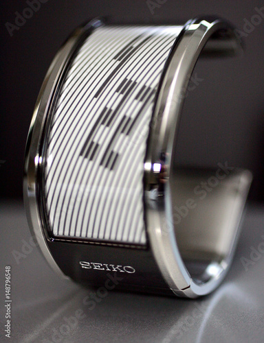 seiko futuristic watch