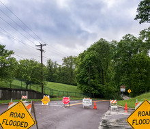 Road Closed Flooding
