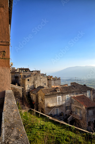 Fotografie, Obraz Italian destination, Anagni, Lazio region