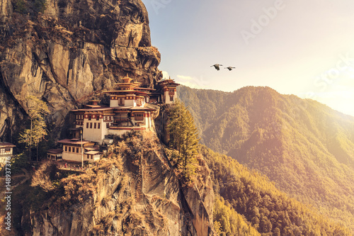 Fotografía Tiger's nest Temple or Taktsang Palphug Monastery (Bhutan)