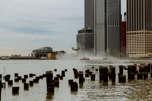Fotografija NEW YORK CITY - May 04, 2017 New York City Manhattan Marine Helicopter Squadron