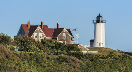 Nobska Point Lighthouse, Woods Hole, Cape Cod MA