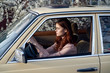 © SHOTPRIME STUDIO - female . steering wheel, car, driver