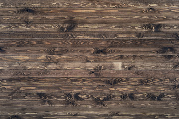 Dark wood texture background surface with old natural pattern. Grunge surface rustic wooden table top view