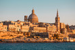 © sakkmesterke - Valletta cityscape closeup at sunset, Malta, EU