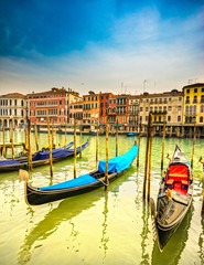 Wall Mural - Gondolas in Venice, Italy