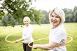 © Science RF - Two women with plastic hoops
