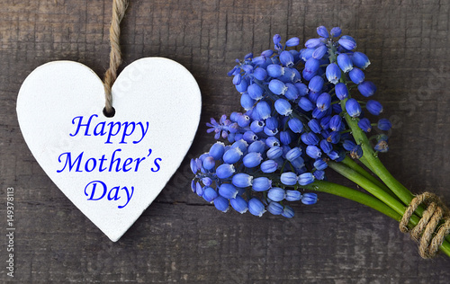 blue flowers for mother's day