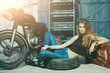 © Volodymyr - wheel and vehicle service, motorcycling, hobby, beauty and fashion, traveling