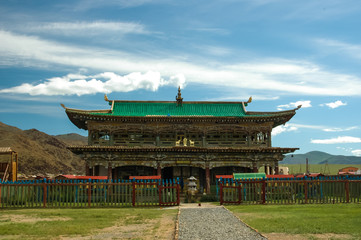 Mongolian buddhist monastery