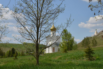 russian church in the field