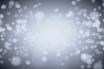 Poster - Bright background with white spots