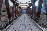 Fototapeta Most - Old bridge in Tilcara village, Argentina