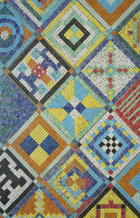 Aufkleber - colorful mosaic floor or wall