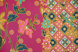 Fototapeta Las - Malaysia and Indonesia Batik Patterns