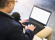 © VTT Studio - Mock up Laptop Businessman office mobile Working Business Travel