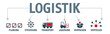 © Trueffelpix - Banner Logistik Piktogramme