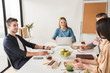 © Yakobchuk Olena - Busy team working in office