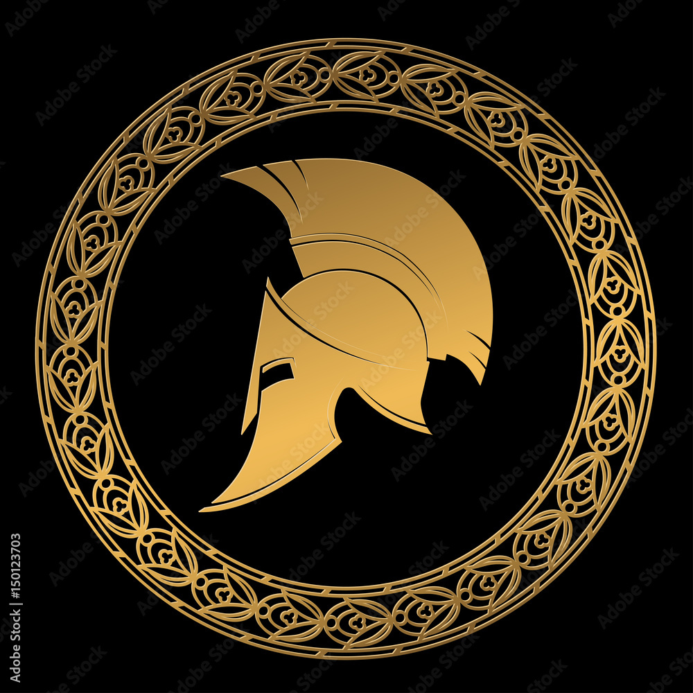 gold spartan helmet icon Dan's Decals Decal, 300 Spartans Sticker, Please Message Us for More Colors (H 5 by L 2.5 Inches, Gold) Go Spartans! Spartan Helmet Logo Stock Videos