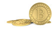 Golden Bitcoin coin
