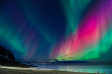 northern lights colors