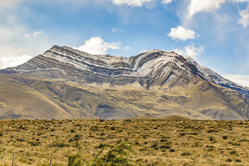 Canvas Print - Snowy Mountains Patagonia Argentina