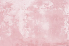 Grunge Pink Painted Wall Texture Background