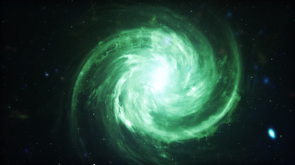 Wall Mural - galaxy in space, beauty of universe, cloud of star, blur background, 3d illustration