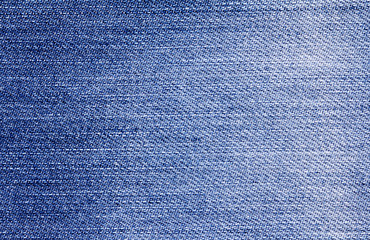 Sticker - Close up  denim  blue jeans surface texture background