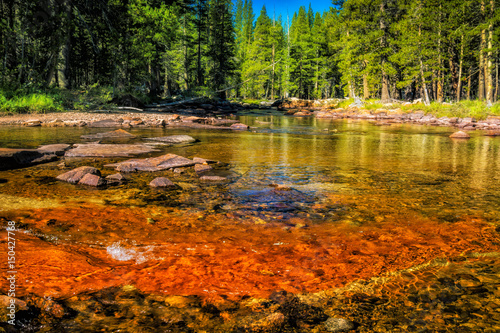Fotografía The Tuolumne River runs through Yosemites Tuolumne Meadows