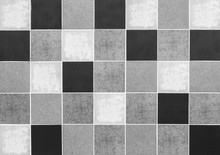 Tles Squares Black White Background