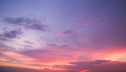 Wall Mural - beautiful sunset sky background