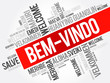 © dizain - Bem-Vindo (Welcome in Portuguese) word cloud in different languages, conceptual background