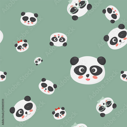 wektorowy-bezszwowy-wzor-panda-niedzwiedz-stawia-czolo-na-zielonym-tle-panda