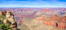 Panoramic Views Of Grand Canyon From Mather Point