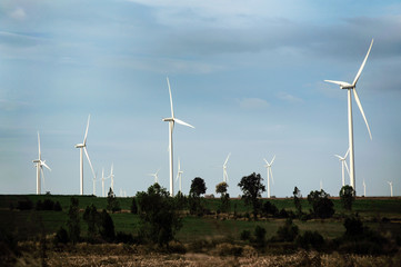 Wind turbine wind power