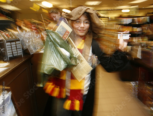 Norris The First Person In Line To Buy The New Harry Potter And
