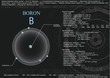 Educational visualization page of boron atom 
