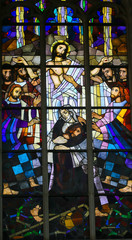 Papier Peint - Stained Glass - Parable of the Prodigal Son